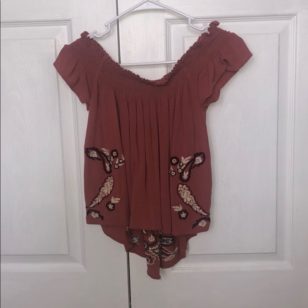 Off the shoulder top